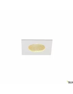 SLV 114431 Foco empotrable de techo cuadrado Patta 2